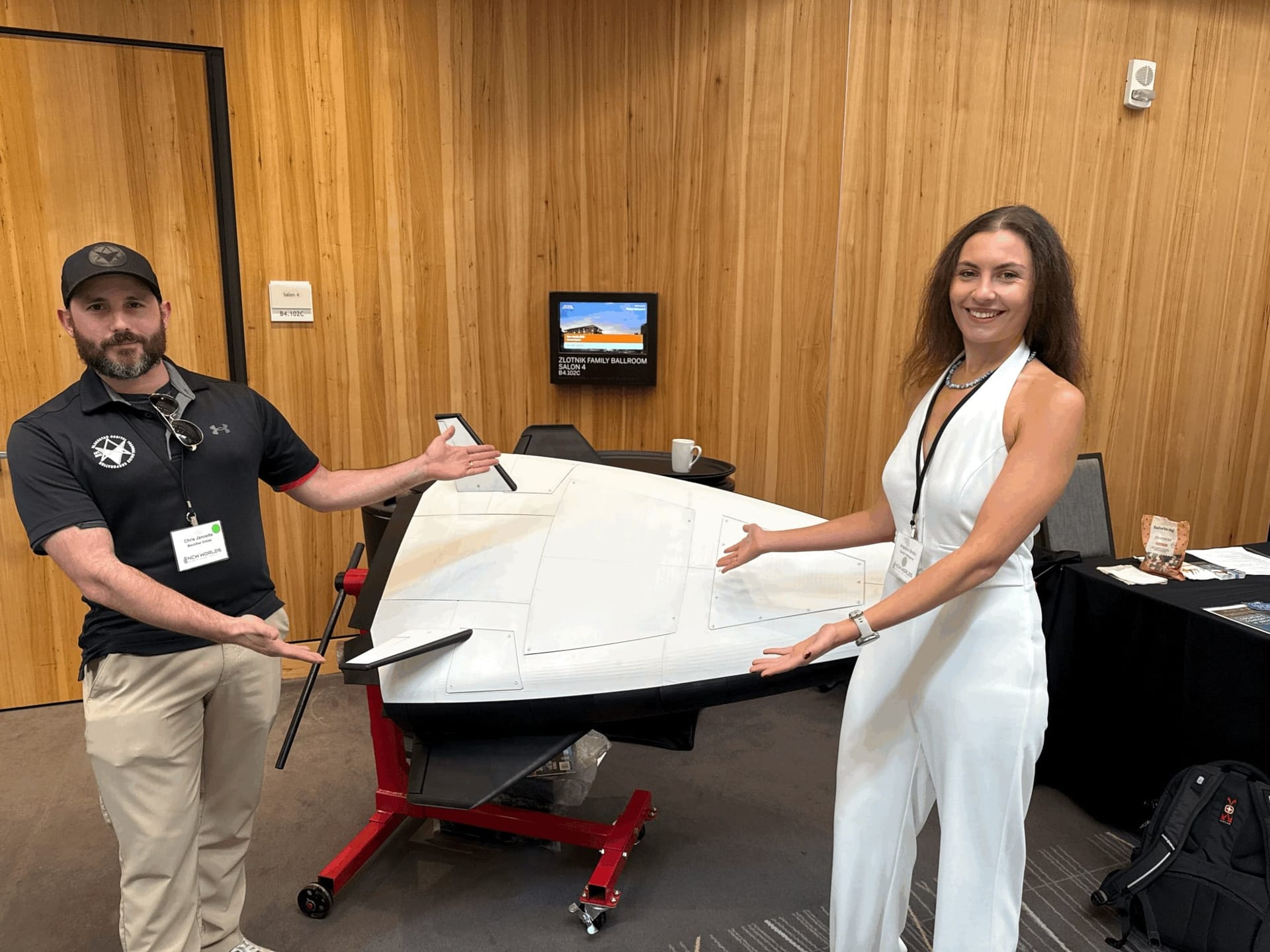 Angelica Sirotin with Chris Janette, Blackstar Orbital